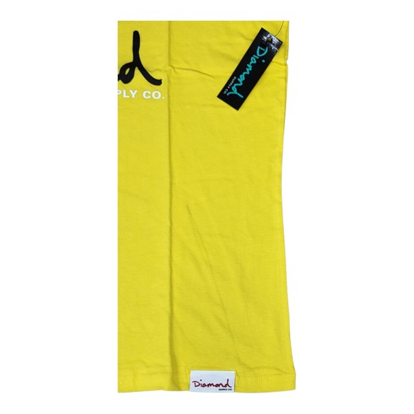 Diamond Supply Co t shirt / yellow / short sleeve / Diamond supply graphic tee - Picture 4 of 4